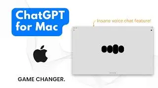 How to Use ChatGPT for Mac | Voice feature is a game changer