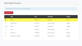 Livewire - Bulk Delete Products (FREE) - With Download Link