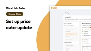 Explore DSers - Set up price auto update - DSers