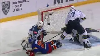 Barulin saves with his stick