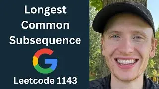 Longest Common Subsequence - Leetcode 1143 - Dynamic Programming (Python)