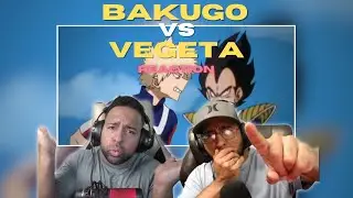 WHO WON?? - BAKUGO VS VEGETA RAP BATTLE | StayingOffTopic Reaction