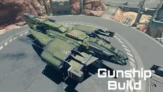 Starfield Custom A Class Sparrowhawk Gunship Build