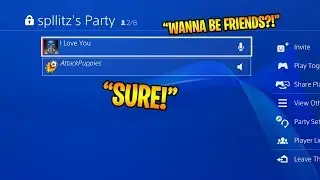 How to make FRIENDS on PS4! (START PLAYING GAMES TOGETHER)