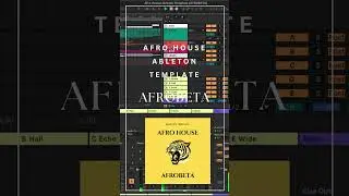 AFROBETA - Ableton Afro House Full Proejct