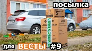 Посылка для Лады Весты #9. Диодные лампы H7 от Pro Avto Led и анатомический руль F1.