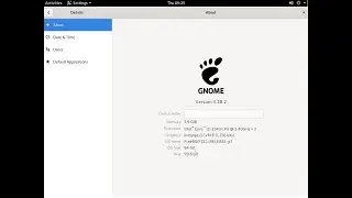 Install Freebsd 12.1 GNOME Desktop.