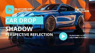 Car Drop Shadow – PERSPECTIVE Reflection Photoshop Tutorial