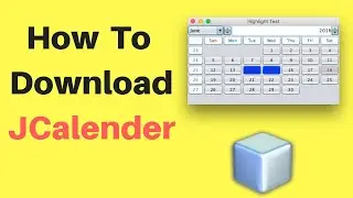 How to add JCalender , JDateChooser , DatePicker  in Netbeans | JAVA | HINDI| unique developer