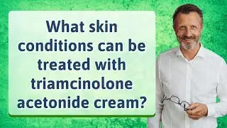 What skin conditions can be treated with triamcinolone acetonide cream?