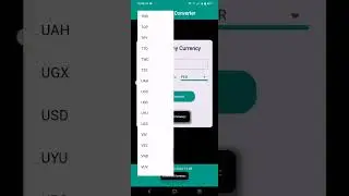 Flutter Currency Converter App | Mobile App Development | Flutter | Dart