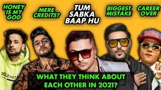 Mafia Mundeer members talking about each other | yo yo Honey Singh, Ikka, Lil golu, Raftaar, Badshah