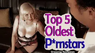 Top 5 Older Pstars Woman | Natural Older Women over 60 in classy dresses