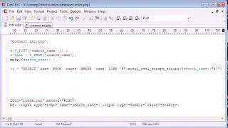 Beginner PHP Tutorial   132   LIKE With a Search Engine Example Part 3