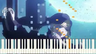 Shinigami Bocchan to Kuro Maid EPISODE 2 ending - DANCE theme song - piano tutorial