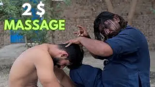 BENGALI BABA MAGICAL HEAD MASSAGE WITH CRACKS | ASMR CURE INSOMNIA AND SLEEP | NECK CRACKS |