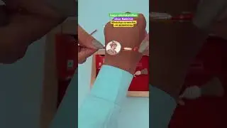 Happy rakshabandhan special beautiful silver Rakhi with kit box, with 70% discount #rakhi #shorts.