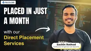 My Placement Journey With AccioJob | AccioJob Student Review | Direct Placement Services