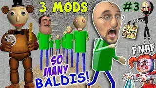 BALDIs BASICS of FNAF EDUCATION & CLONING MOD + IM BALDI vs. Principal (FGTEEV Cheat Escape #3)