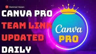 Canva Pro Team invite Link || How to get canva pro Free team Link 2024 || Mytechnologyhub.com