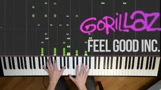 Gorillaz - Feel Good Inc. (Piano Cover)