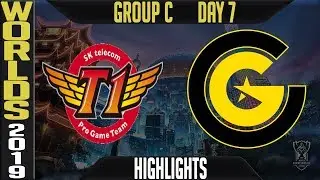 SKT vs CG Highlights Game 2 | S9 Worlds 2019 Group C Day 7 | SK Telecom T1 vs Clutch Gaming