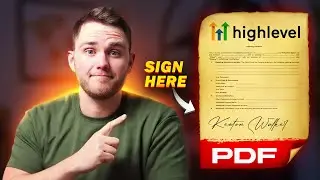 Cancel Your Document Signing Software…use GoHighLevel instead! (2024 Step-By-Step Contract Tutorial)