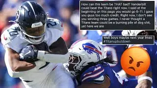Reading ANGRY comments from Tennessee Titans fans