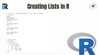 How to create list in R?