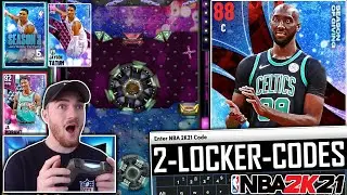 2 *INSANE* FREE LOCKER CODES NOW + RUBY TACKO FALL GAMEPLAY! (NBA 2K21 MyTEAM NEXT GEN)