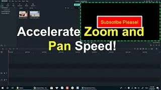 How to Control Zoom and Pan Effect Speed In Filmora 9