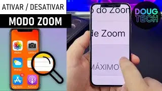 Como Ativar/Desativar o MODO ZOOM no iPhone