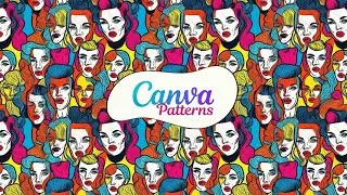 Create SEAMLESS Patterns in Canva with AI | Wallpaper Design