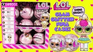 LOL Surprise Glam Glitter Series FULL CASE Cupcake Kids Club