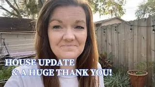 House Update & a HUGE Thank You || Large Family Vlog