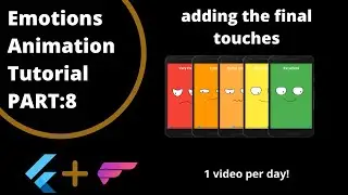 Flutter : Animating Emotions using Rive / Flare | Part 8 - Adding the final touches