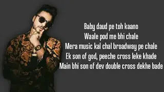 Raftaar X Badshah -  Raashah (Lyrics)