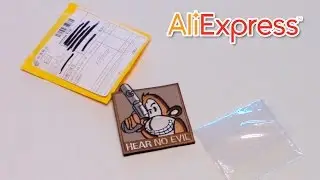 Нашивки на одежду с Aliexpress.