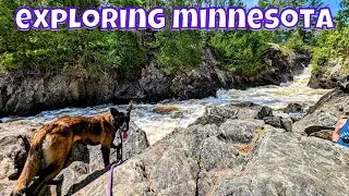 Dispersed Camping in Chippewa National Forest | Overlanding Minnesota in our nucamp t@g trailer