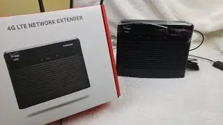 Samsung SLS-BU103 4G Network Extender unboxing and setup for Verizon Wireless service