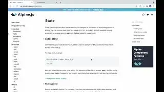 Alpine JS - Local state and nesting data