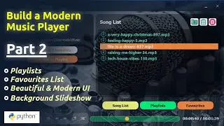 Part 2 - Build a Modern Music Player (PyQt Full Tutorial)