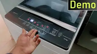 Bosch Top Load washing machine demo | Bosch Top Load Fully automatic washing machine Review