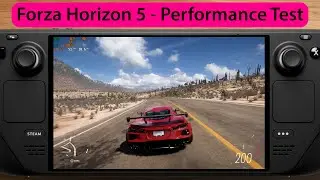 Forza Horizon 5 | Steam Deck (OLED) Performance Test | Very Low vs Low vs Medium vs High vs Ultra