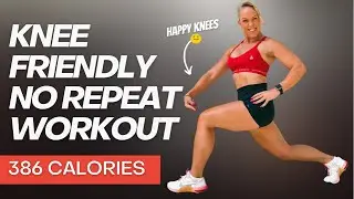 KNEE FRIENDLY FULL BODY WORKOUT | No Repeat | No Squats No Lunges