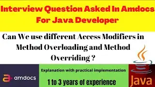 #amdocs Amdocs interview questions for java developer  #javainterviewquestionsandanswers #interview