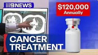 New seven-minute cancer treatment jab rolls out | 9 News Australia