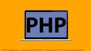 PHP for Beginners - Become a PHP Master - CMS Project coupon - udemy discount