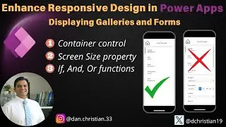 Enhance Responsive Design in Power Apps: Displaying Galleries and Forms