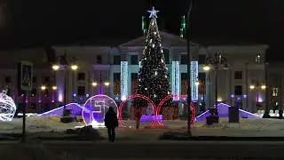 Новогодняя Пермь Дворец Культуры Солдатова